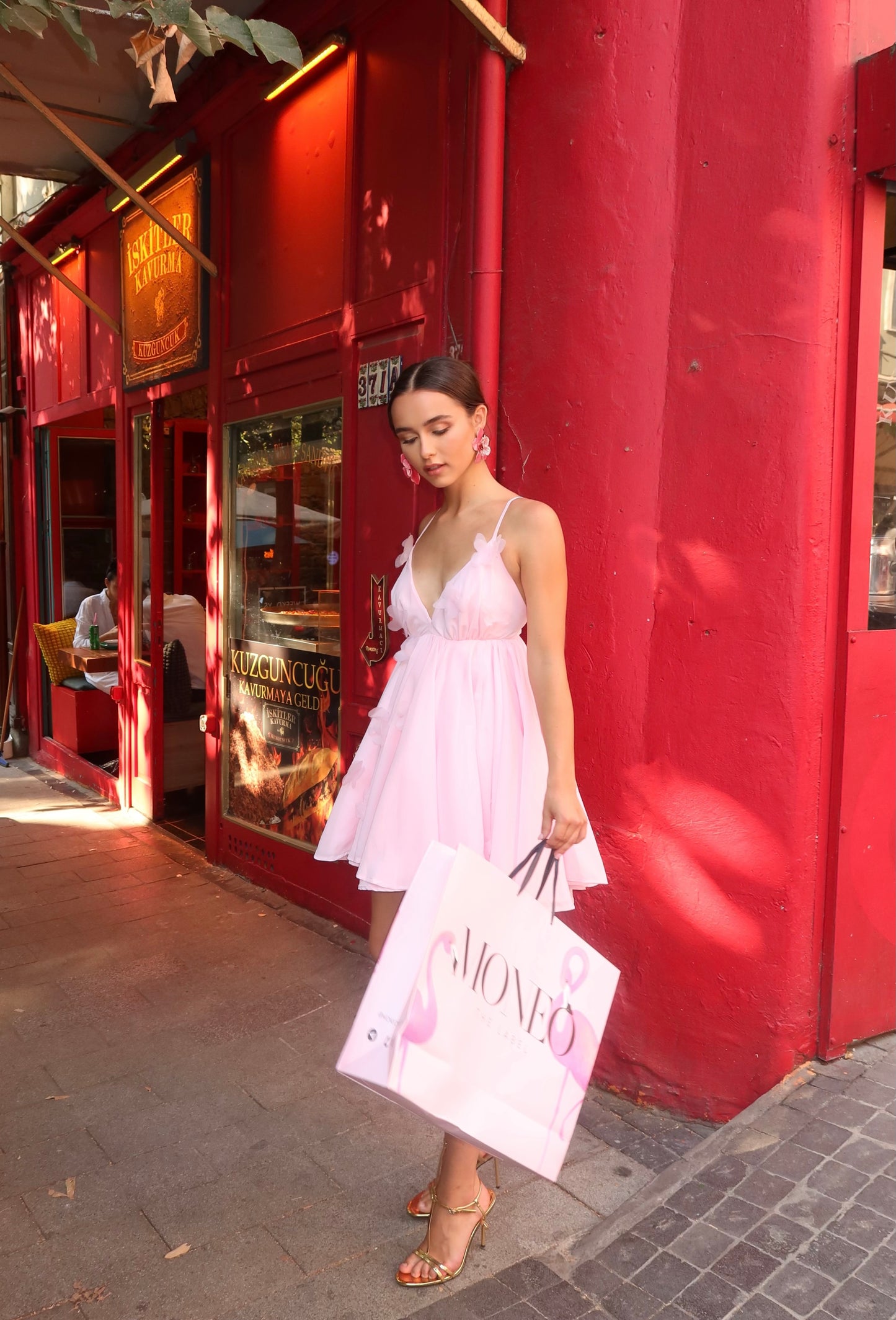 Melissa Pink Babydoll dress
