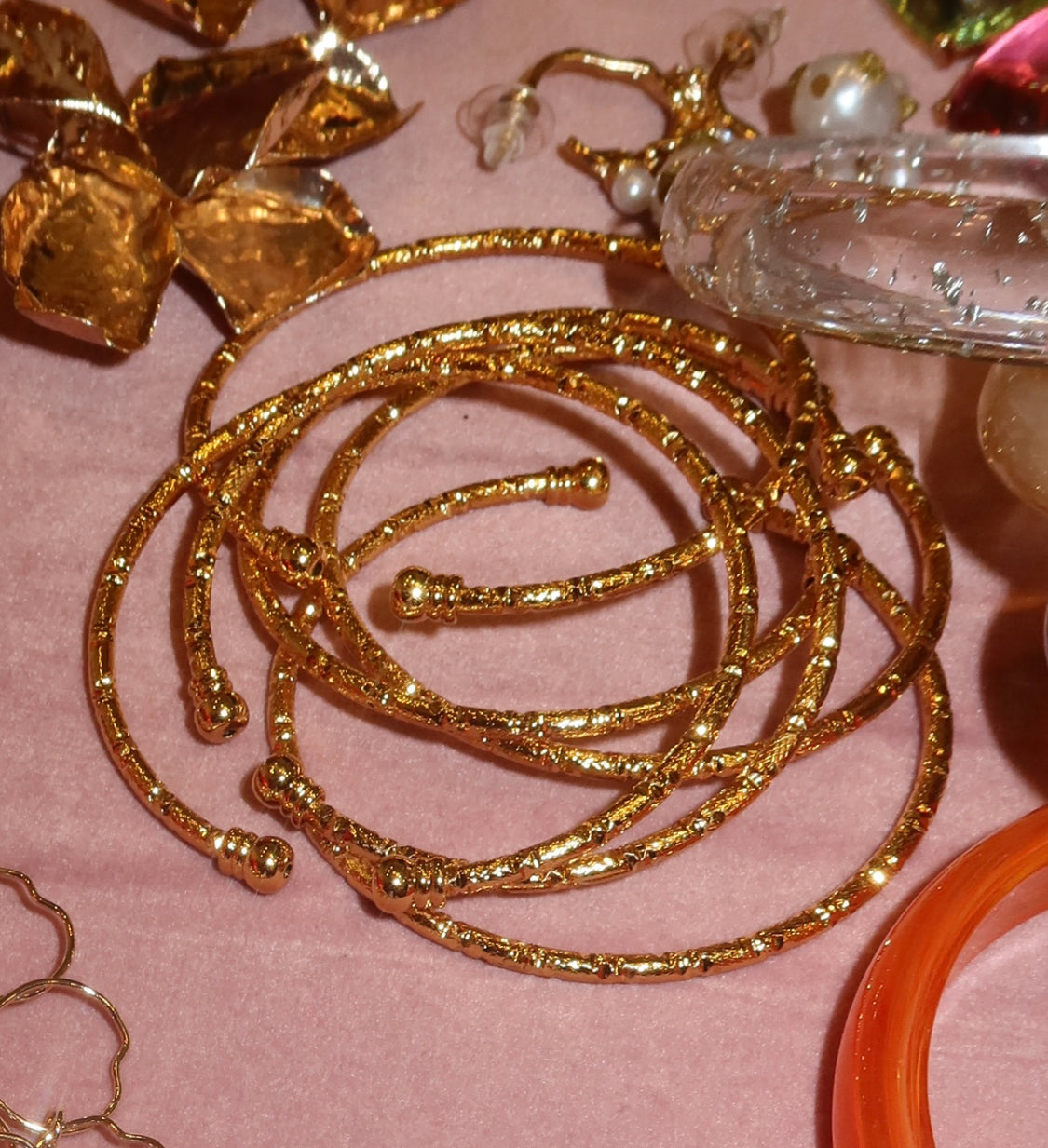 Vintage Stackable Bangles Set
