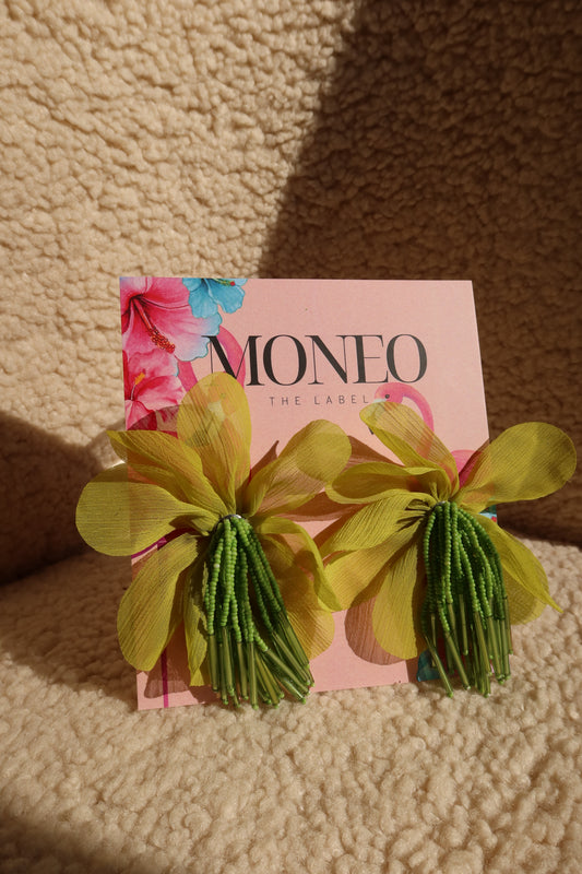 Chatreuse Key Lime earring