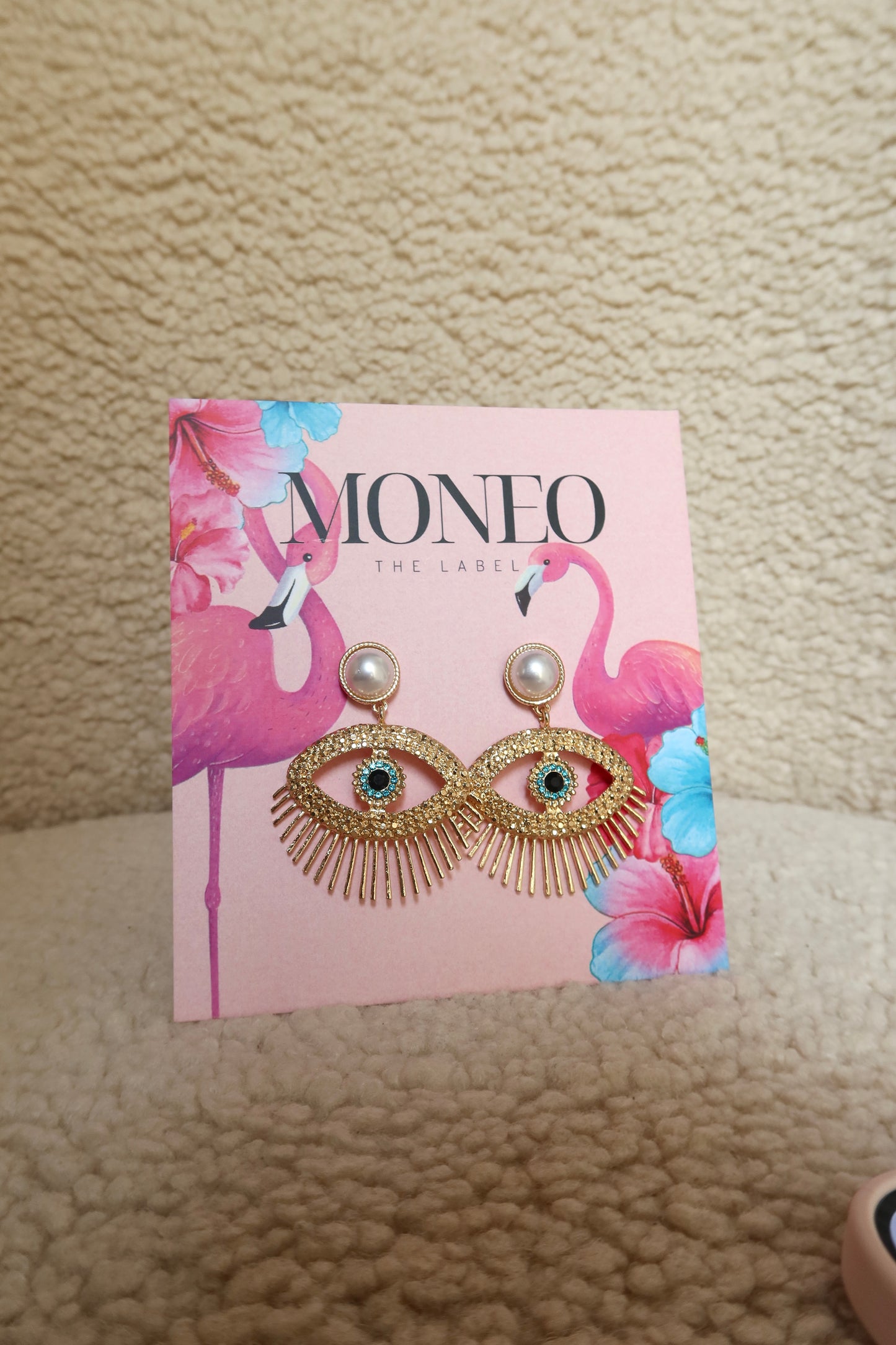 Blue Crystal Earrings