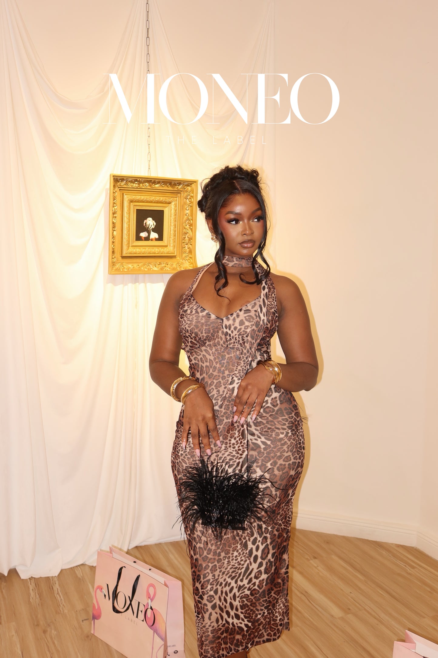 Savannah Leopard Slip