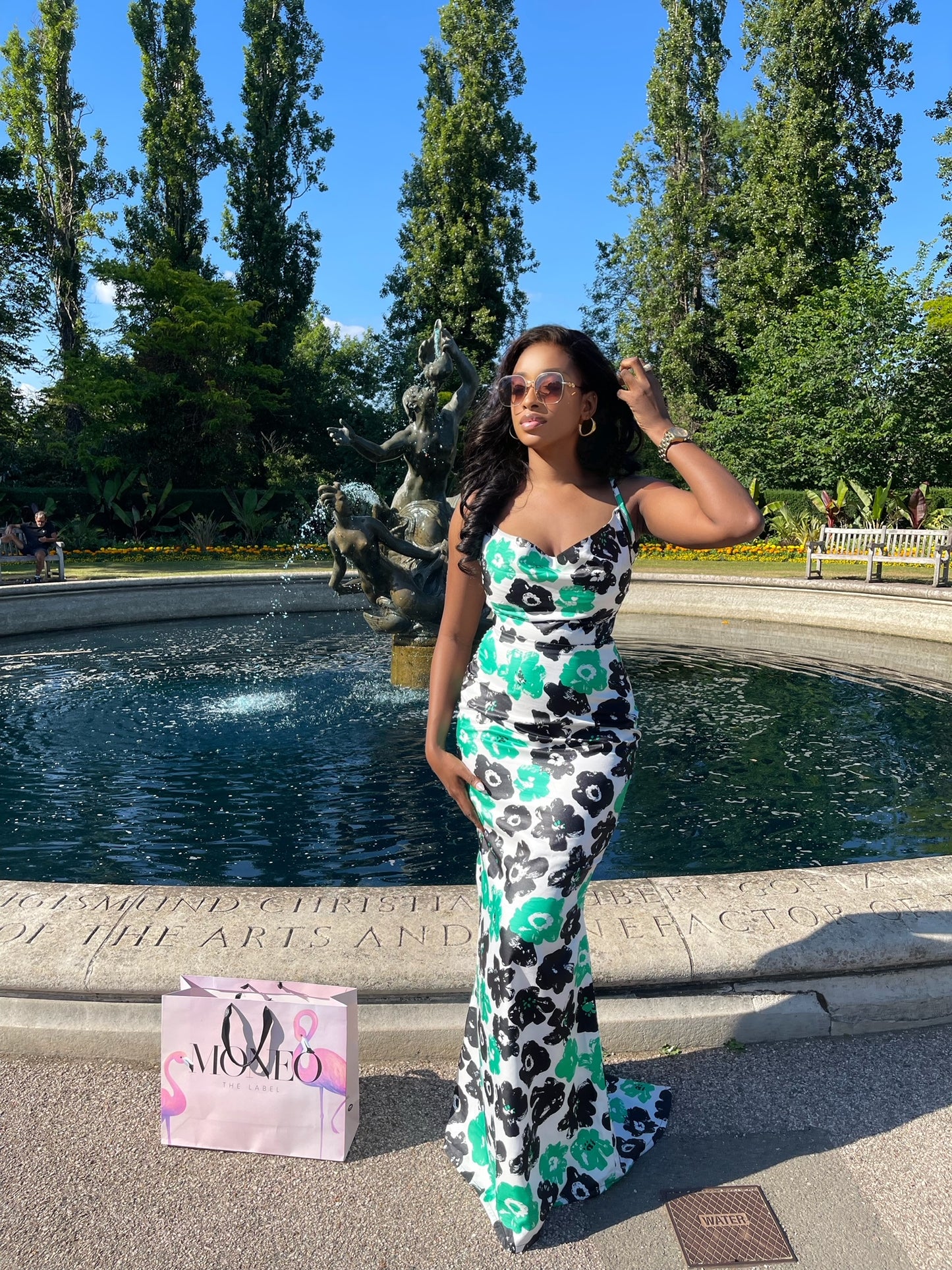 Kai silk - maxi dress.