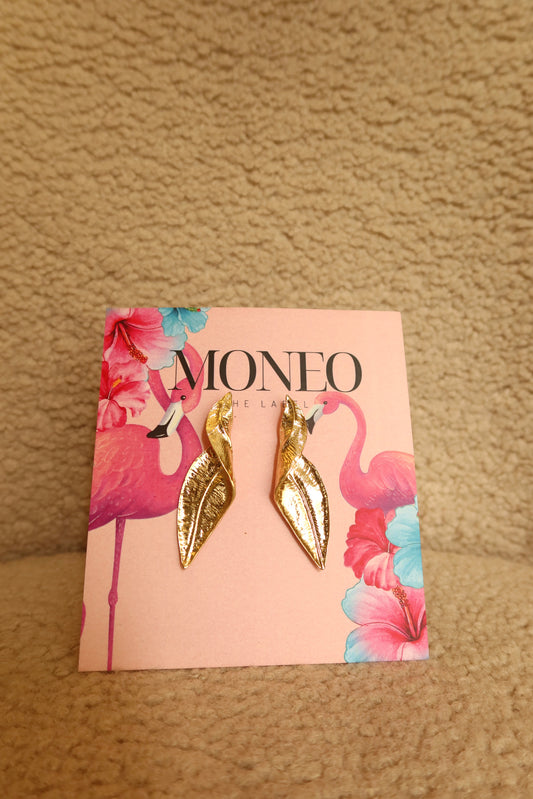 Classic Gold Leaf earrings