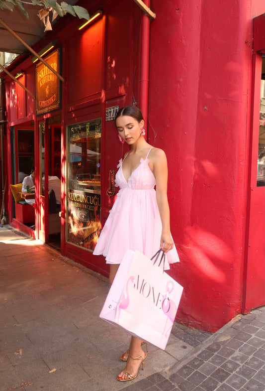 Melissa Pink Babydoll dress