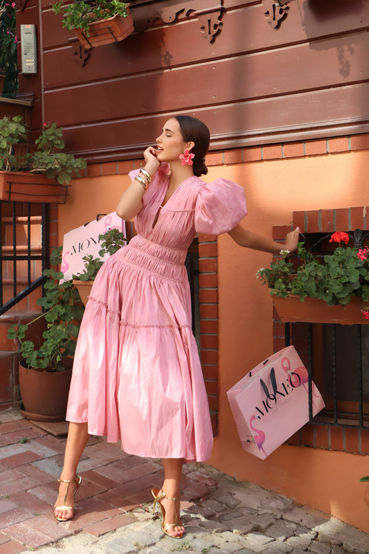 Ramona Blush summer dress