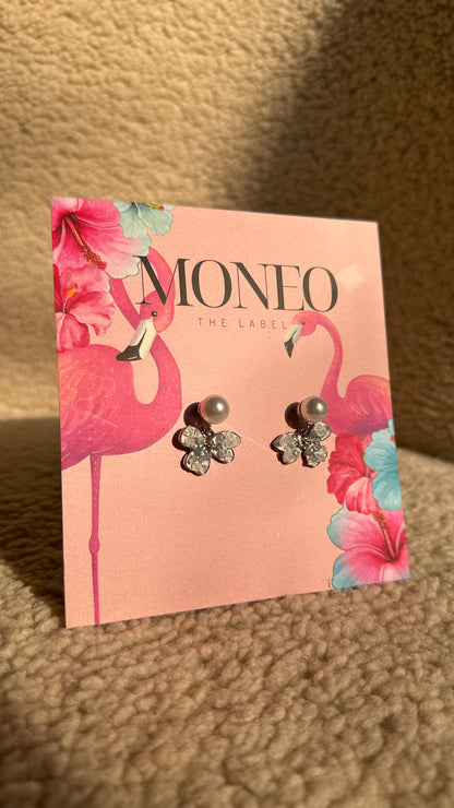 Classic Pearl Crystal earrings