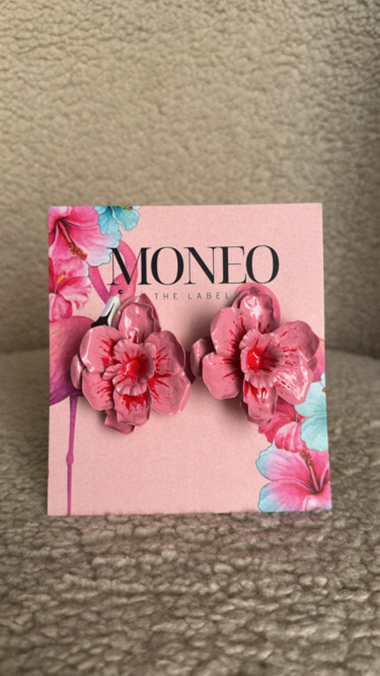 Pink Acetate Earrings