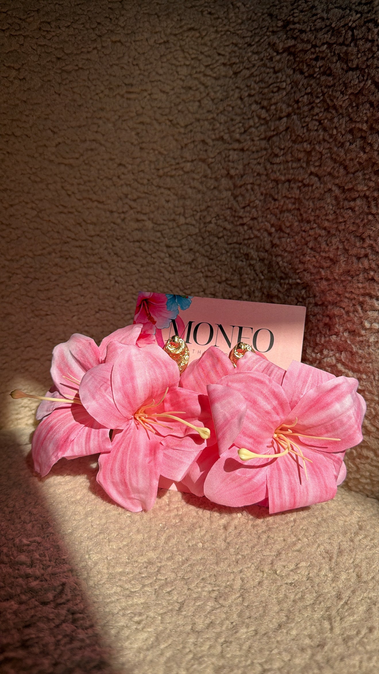 Floral clip ons