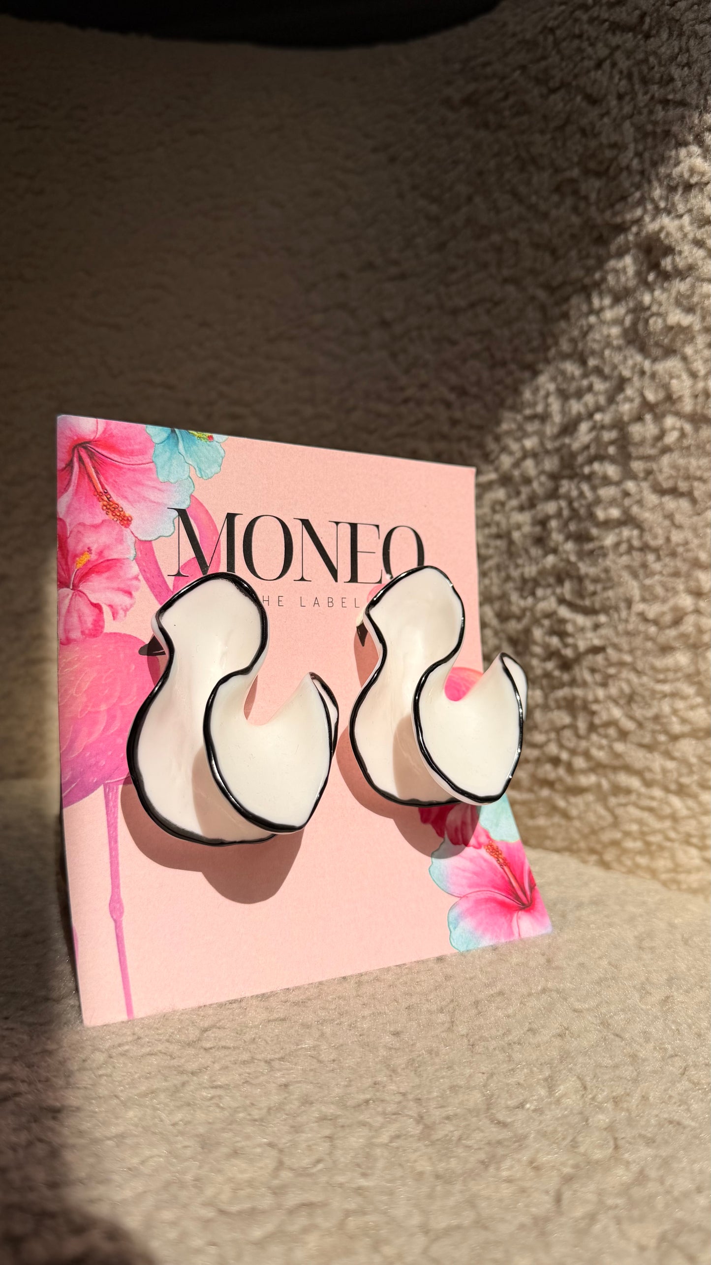 Monochrome earrings