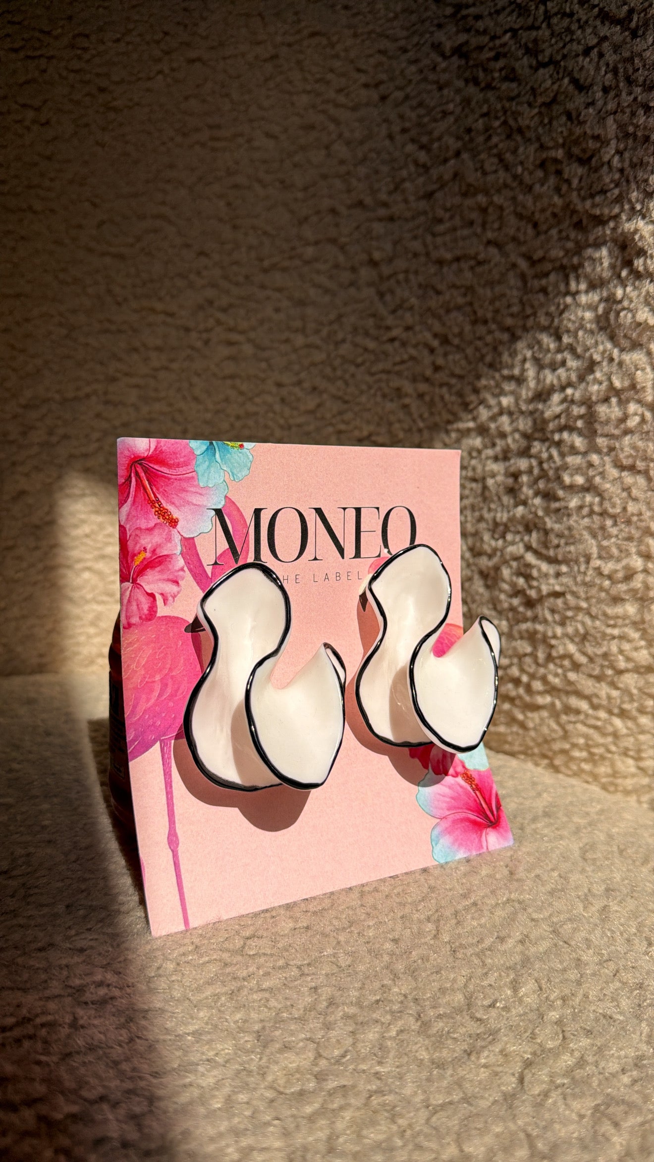 Monochrome earrings
