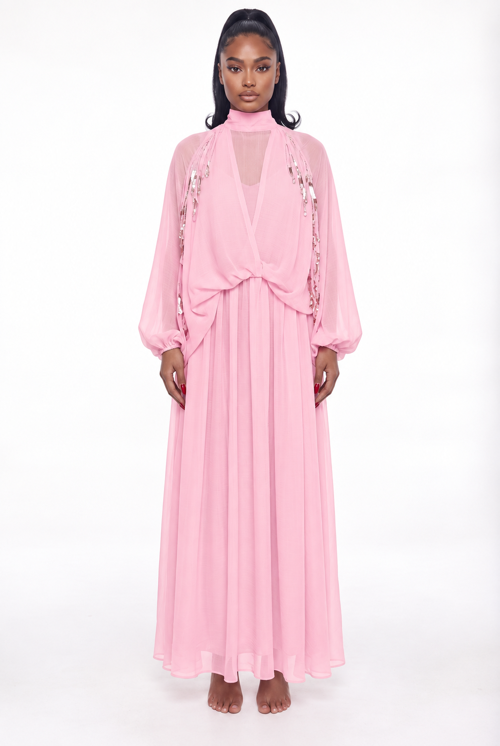 Solis Powder Pink Boubou