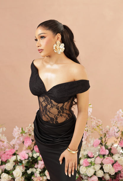 Mia Black Lacey Maxi
