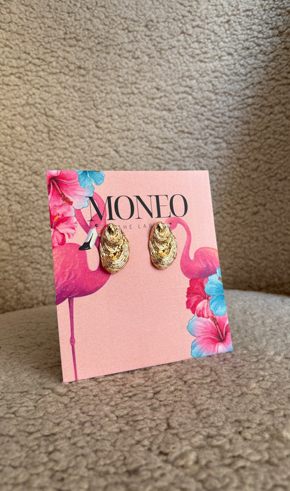 Gold Medium size Vintage Studs
