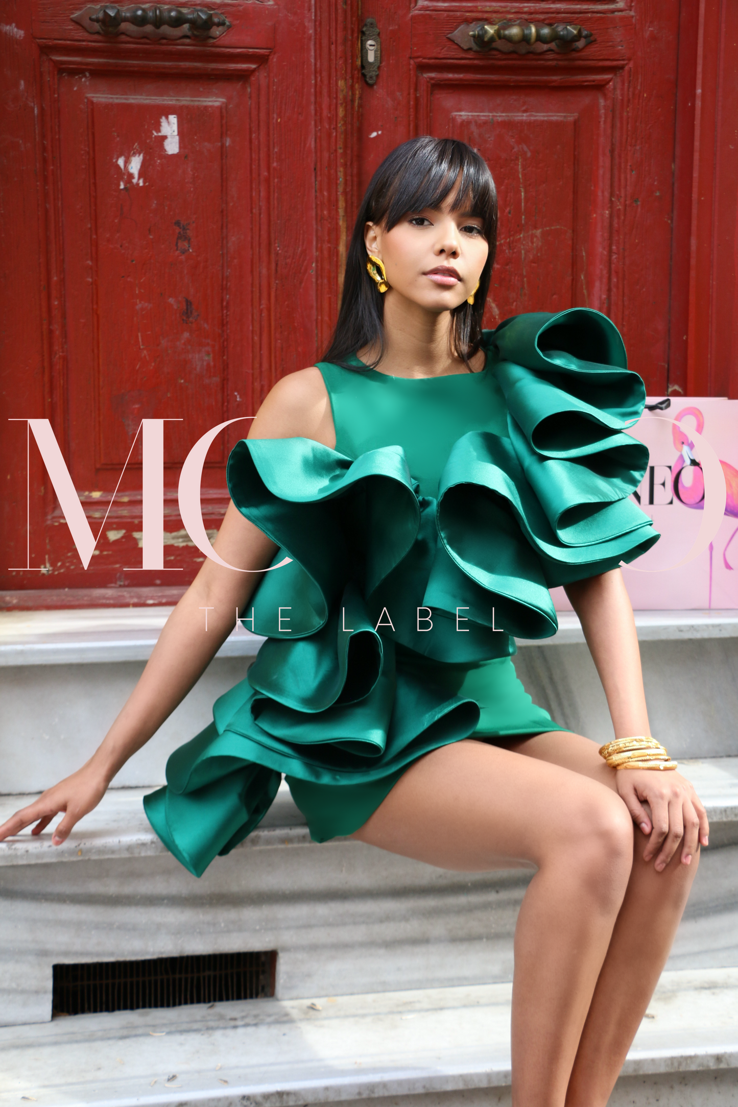 Blair Emerald Green dress.