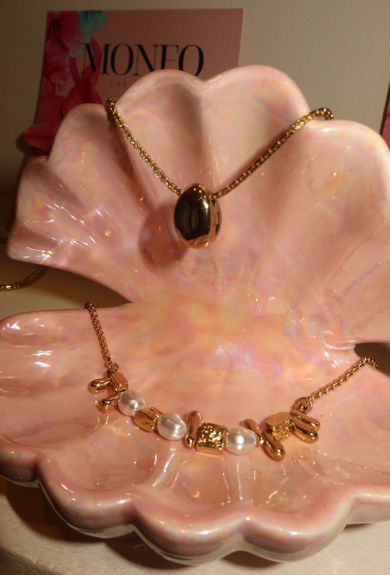 Moneo Luxe - Tiered Two Piece necklace