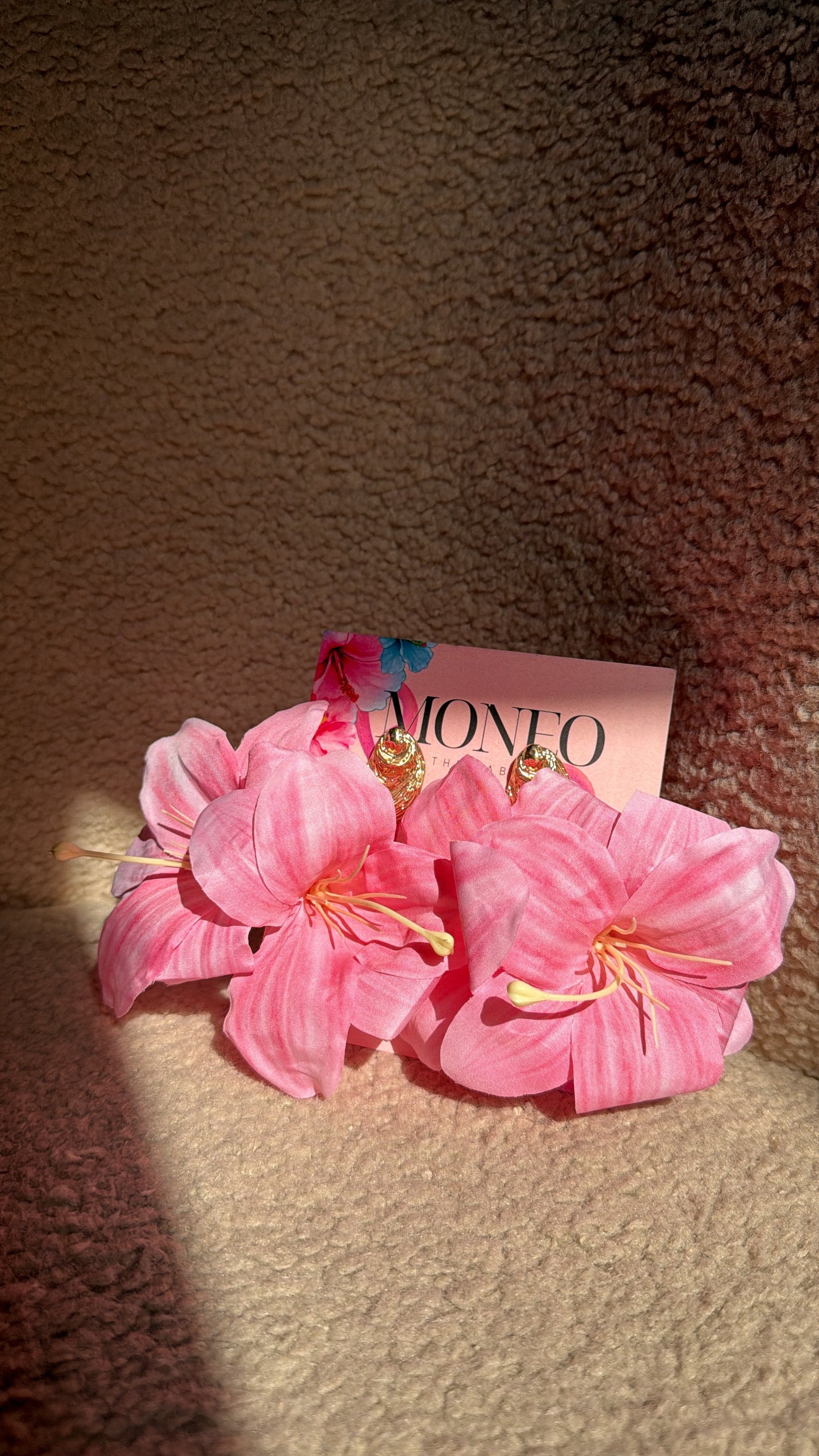 Floral clip ons