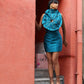 Solange Raw Silk dress