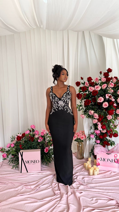 Monet Embellished dress