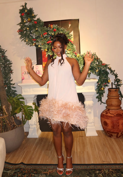 Angel feathers dress