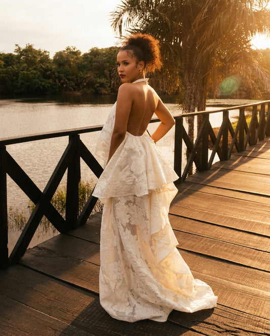 Soraya Ivory dress