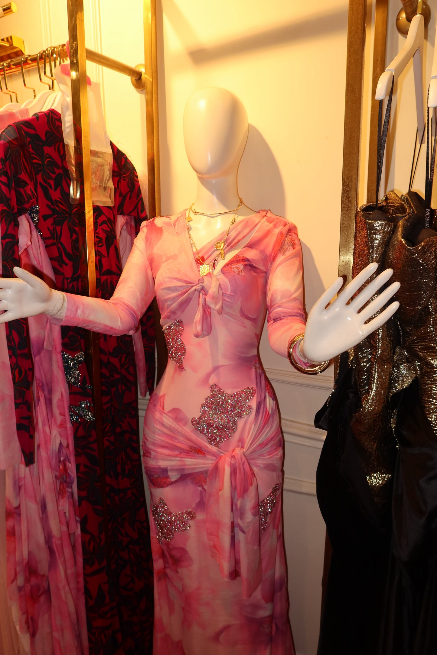 Santorini Embellished dress. (Low stock)