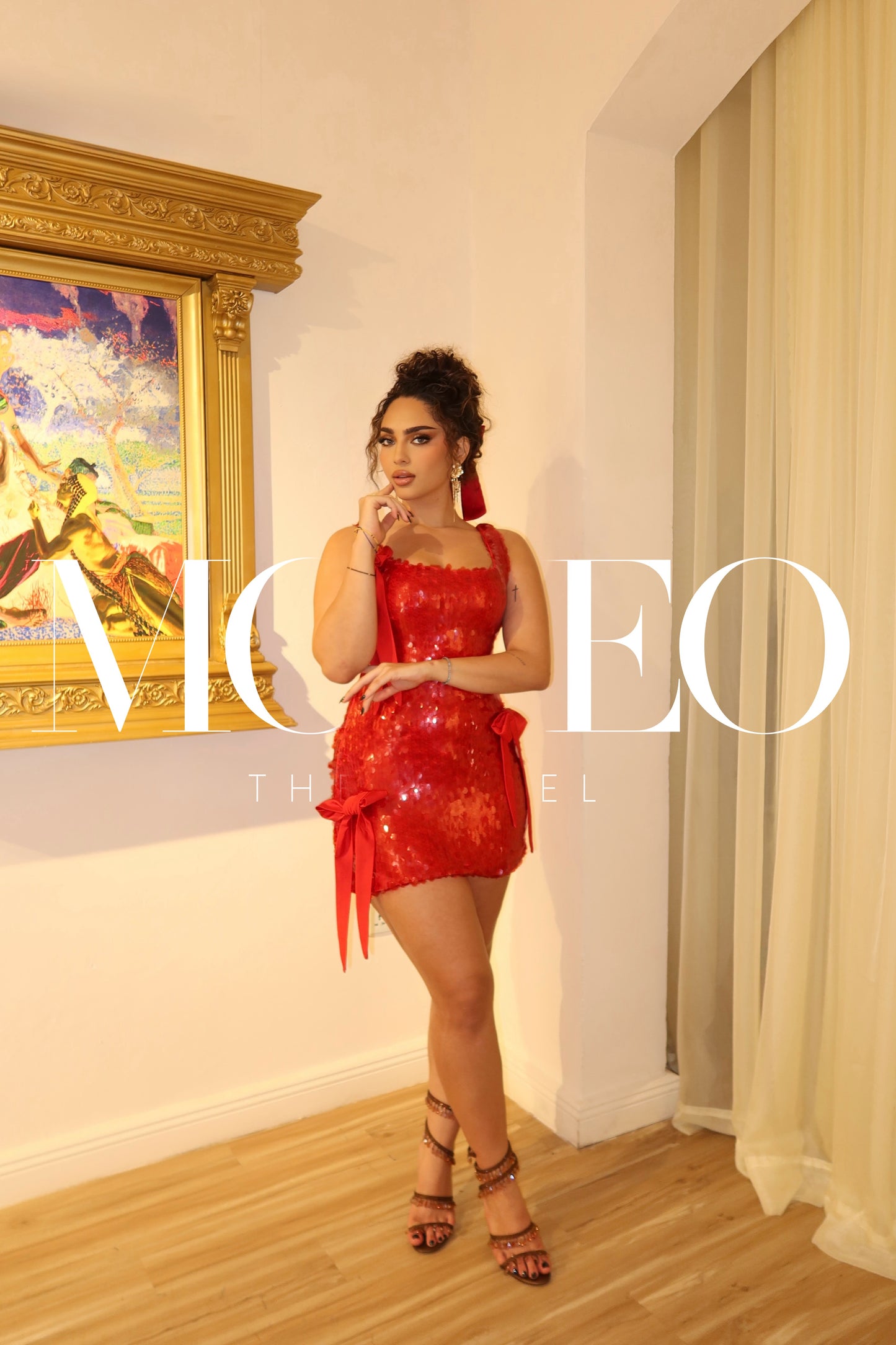 Giselle water sequin mini