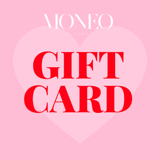 Moneo The Label Gift Card.