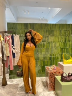 Coco ribbed Custom two piece set.